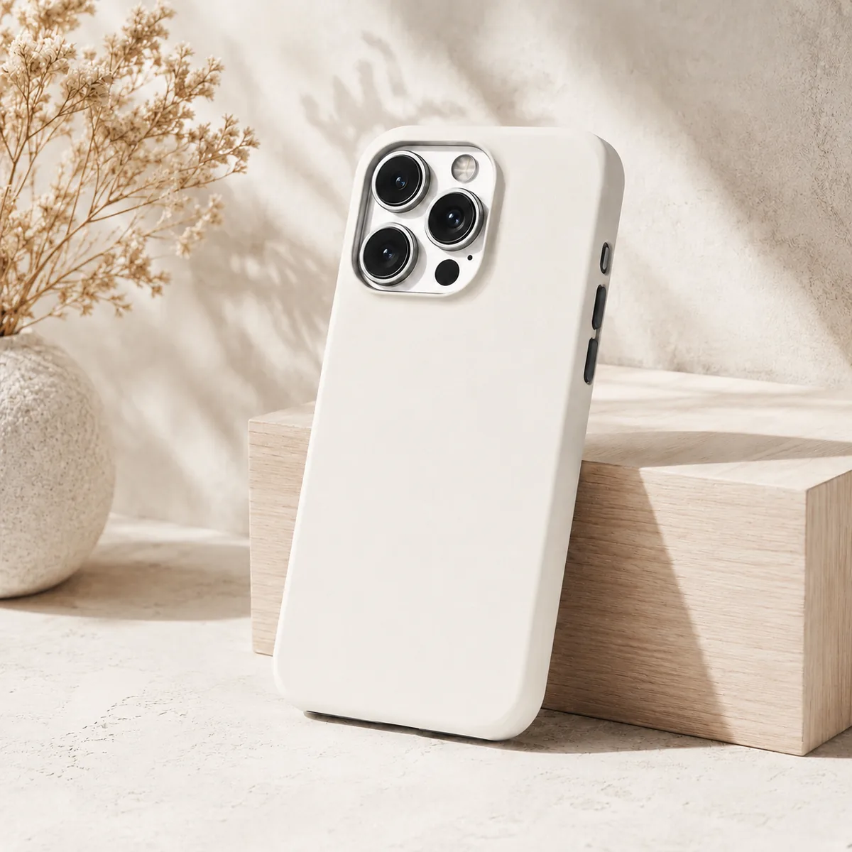 Anime Science Dad: Curiosity Never Rests printed on a White Phone Case